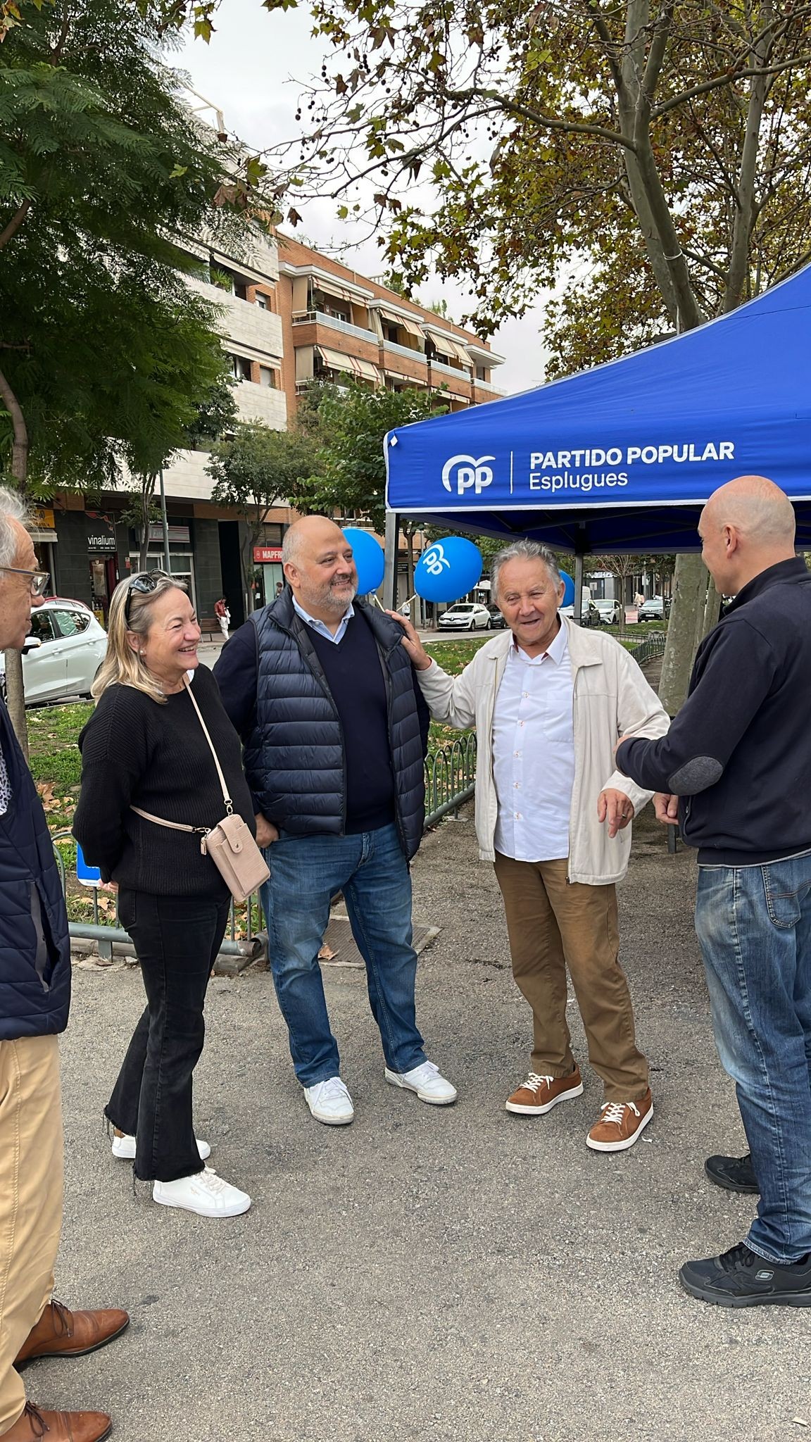 PP de Esplugues. Agustín Parra. 18 de octubre acto publico para  escuchar al nuestros vecinos.