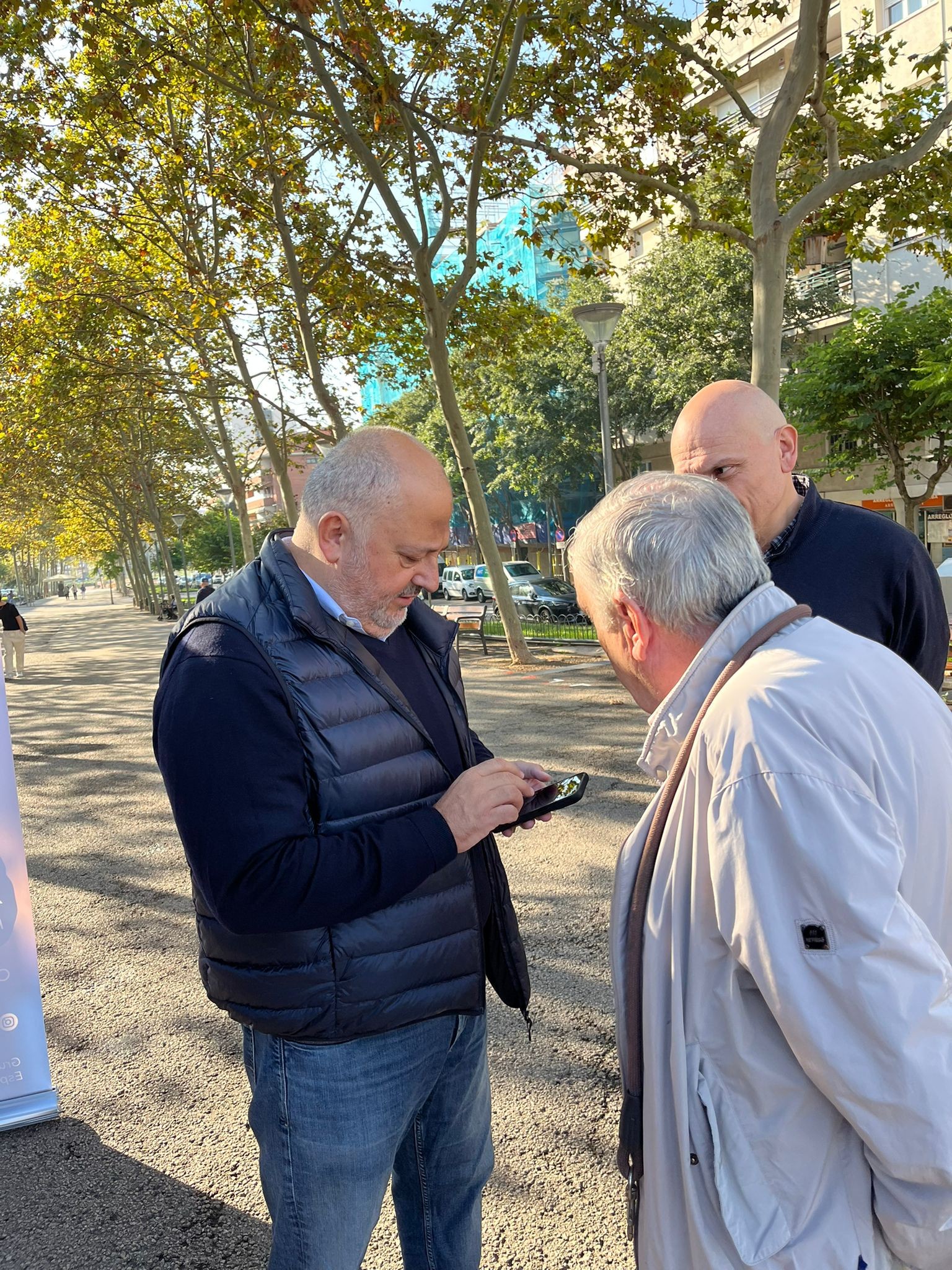 PP de Esplugues. Agustín Parra. 18 de octubre acto publico para  escuchar al nuestros vecinos.