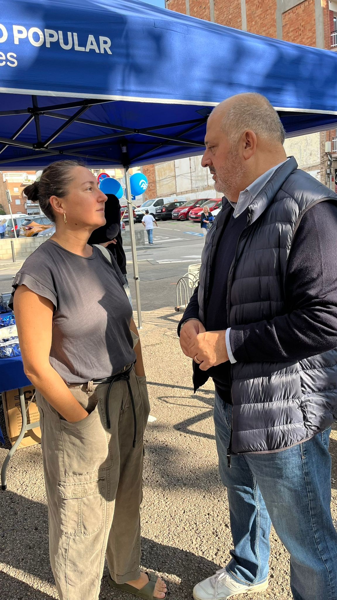 PP de Esplugues. Agustín Parra. 18 de octubre acto publico para  escuchar al nuestros vecinos.